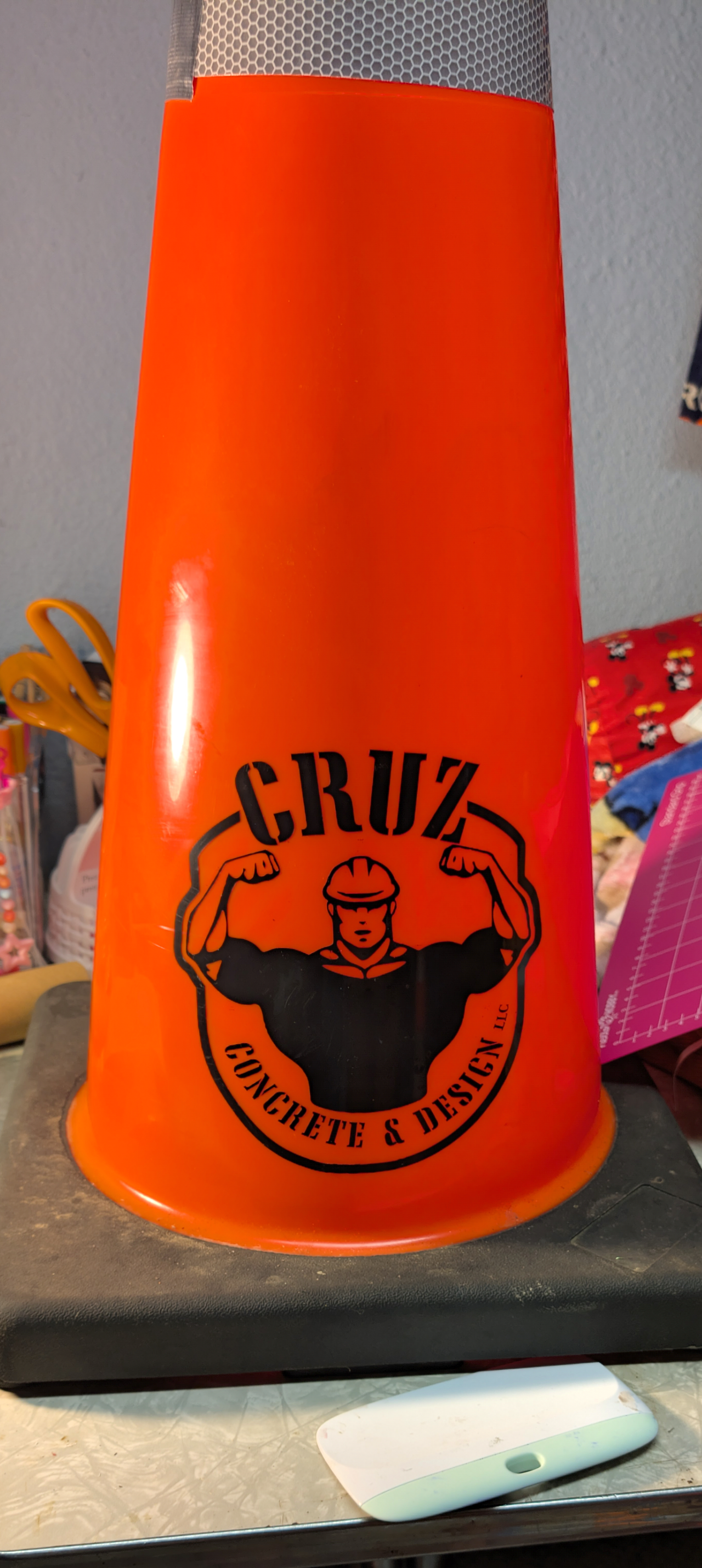 traffic cones w/your company logo